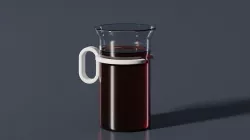 Enterprise D Mug B 3D model