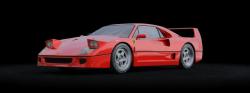 ferrari f40 model 3d models 【 STLFinder