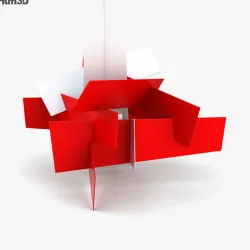 Foscarini Big Bang Lamp 3D model