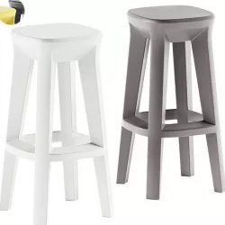 Frozen Square Stool by Plust 3D model