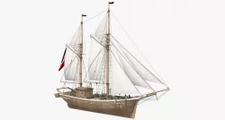 Galeas 3D model