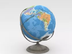 Globe 3D model