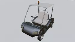 Golf Cart 3D model