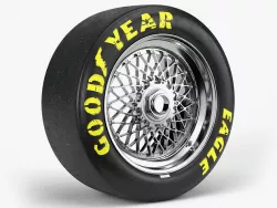 Goodyear Eagle BBS E55 Combo 3D model