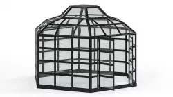 Greenhouse hexagon  3D model