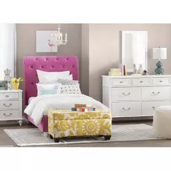Hada Rectangle Storage Ottoman  3D model