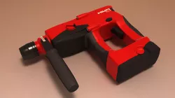 Hilti TE2A battery drill 3D model