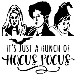 Hocus Pocus stencil