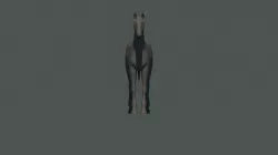 Horse Low-poly 3D model
