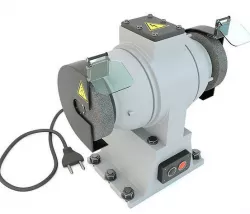 Industrial machine tool - Grinder machine gray 3D model