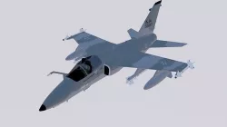 International AMX A-1M Brazilian Air Force 3D model