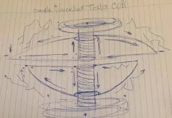 Inverted Tesla Coil - Ionic Lifter - Concept 3D model