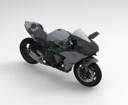 Kawasaki hi 3D model