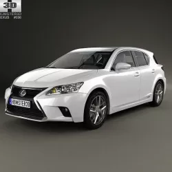 Lexus CT 2014 3D model