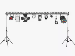 Light Truss 6 3D model