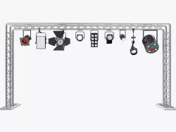 Light Truss 7 3D model