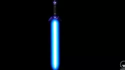 Lightsaber Master Sword  Low-poly 3D model