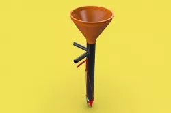 MANUAL HAND PLANTER AND FERTILIZER FOR CORN VEGETABLE SEEDER 3D model