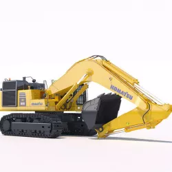 Mining Excavator Komatsu PC800 3D model