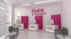 Mueble exhibidor liverpool iluminado 3D model