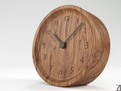 Muku Desk Clock 3D model