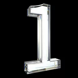 number1 3D model