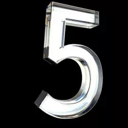 number5 3D model
