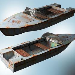 ▷ Old Boat 3d models 【 STLFinder 】