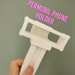 Permobil X850 unitrack phone holder