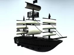 Pirates Ship 3D model