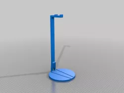 PS5 headphone hanger and base for Dual Sense charging station