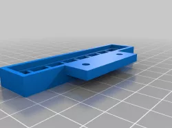QTR-8A (RC) line sensor bracket for Junior Runt Rover robot