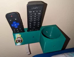 remote cup holder bed side
