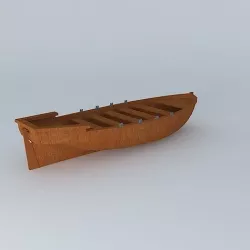 Rowboat 3D model