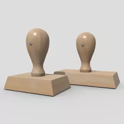 Rubber Stamp 2 3D model