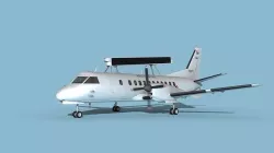 SAAB SF340 AEWAC V07 Royal Thai 3D model