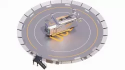 Sci-fi Landing Pad 002  3D model
