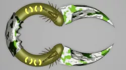Scorpion venom claw 3D model