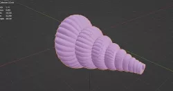 Seashell 3D model