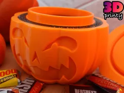 Simple Pumpkin Container