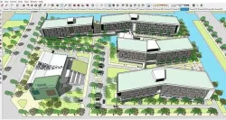 Sketchup Highschool or College 231 3D model