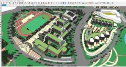 Sketchup Highschool or College 239 3D model