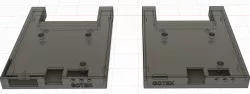 Slim cases for full size Gotek board
