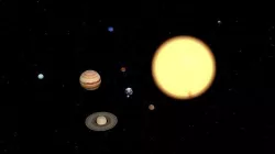 Solar System 3D model