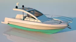 Speed boat base shape 3D model