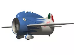 Stipa-Caproni 3D model