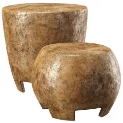 Tambour stools by Tinja  Low-poly 3D model