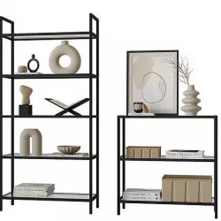Theo Aesthetic Shelving 3D model