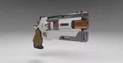 Titanfall Apex Legends Wingman  Low-poly 3D model