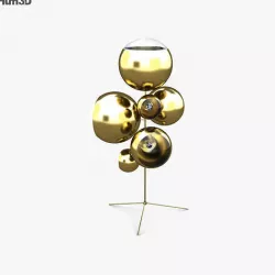 Tom Dixon Mirror Ball Stand Floor lamp 3D model